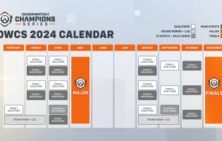 Her er Overwatch Champions Series-kalenderen for 2024.
