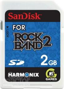Offisielt Rock Band 2 SD-kort