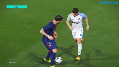 Pro Evolution Soccer 2018 - Barcelona vs Inter Demo Gameplay