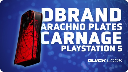 dbrand Arachnoplates Carnage for PlayStation 5 (Quick Look) - La det bli blodbad